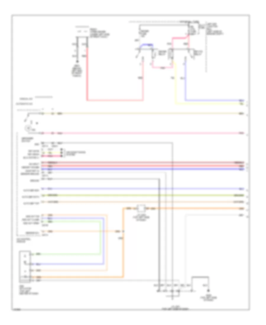 Defoggers Wiring Diagram 1 of 2 for Hyundai Genesis Coupe 3 8 R Spec 2014