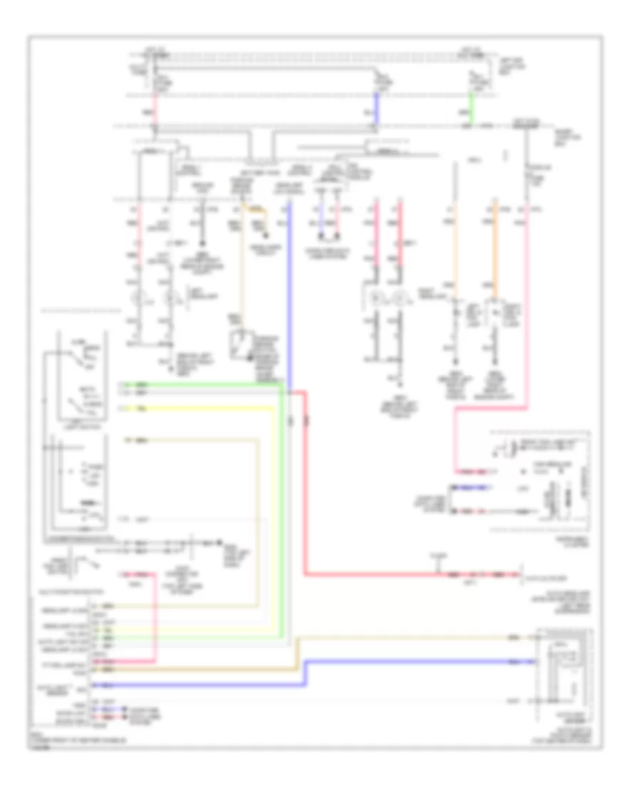 Autolamps Wiring Diagram for Hyundai Genesis Coupe 3 8 R Spec 2014