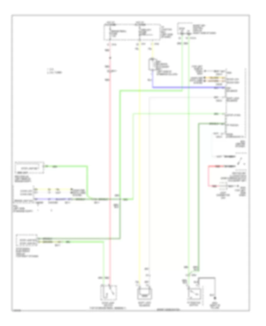 Shift Interlock Wiring Diagram Except Hybrid for Hyundai Sonata Hybrid 2014
