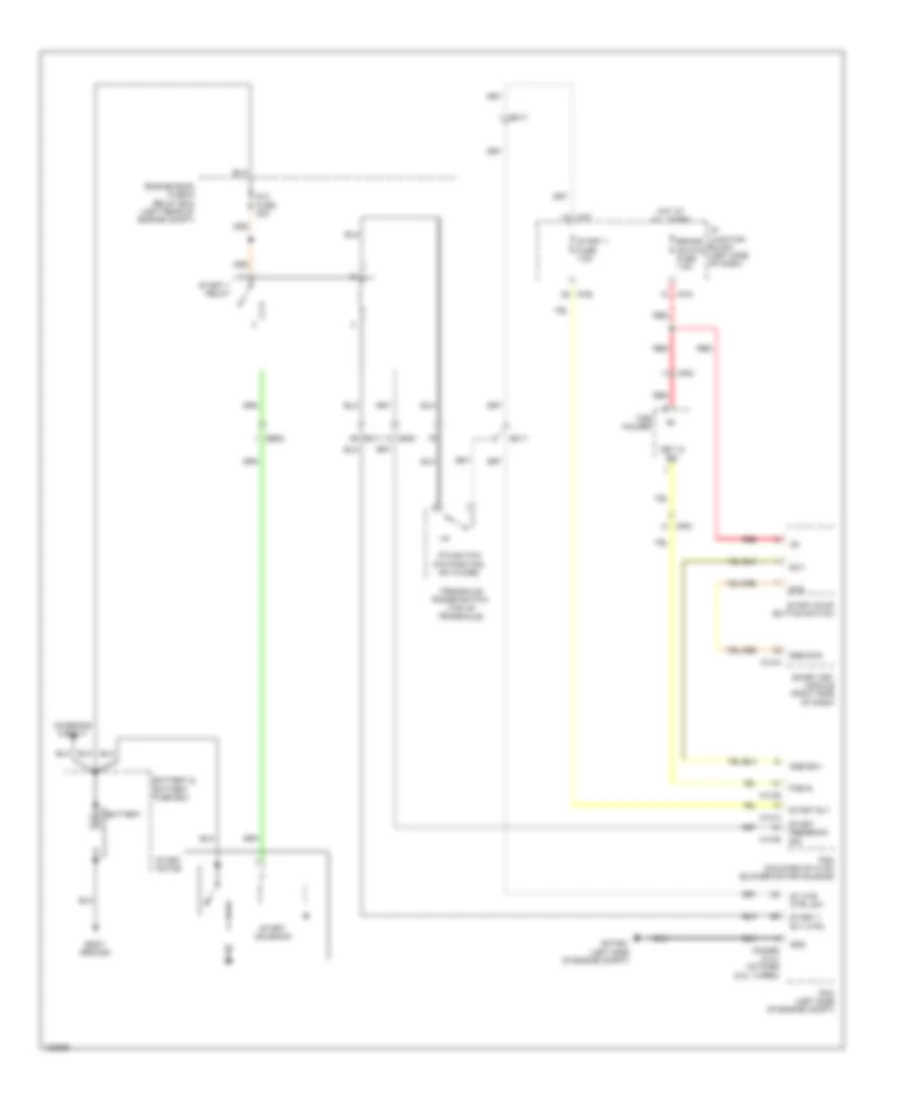 Starting Wiring Diagram with Smart Key for Hyundai Sonata Hybrid 2014
