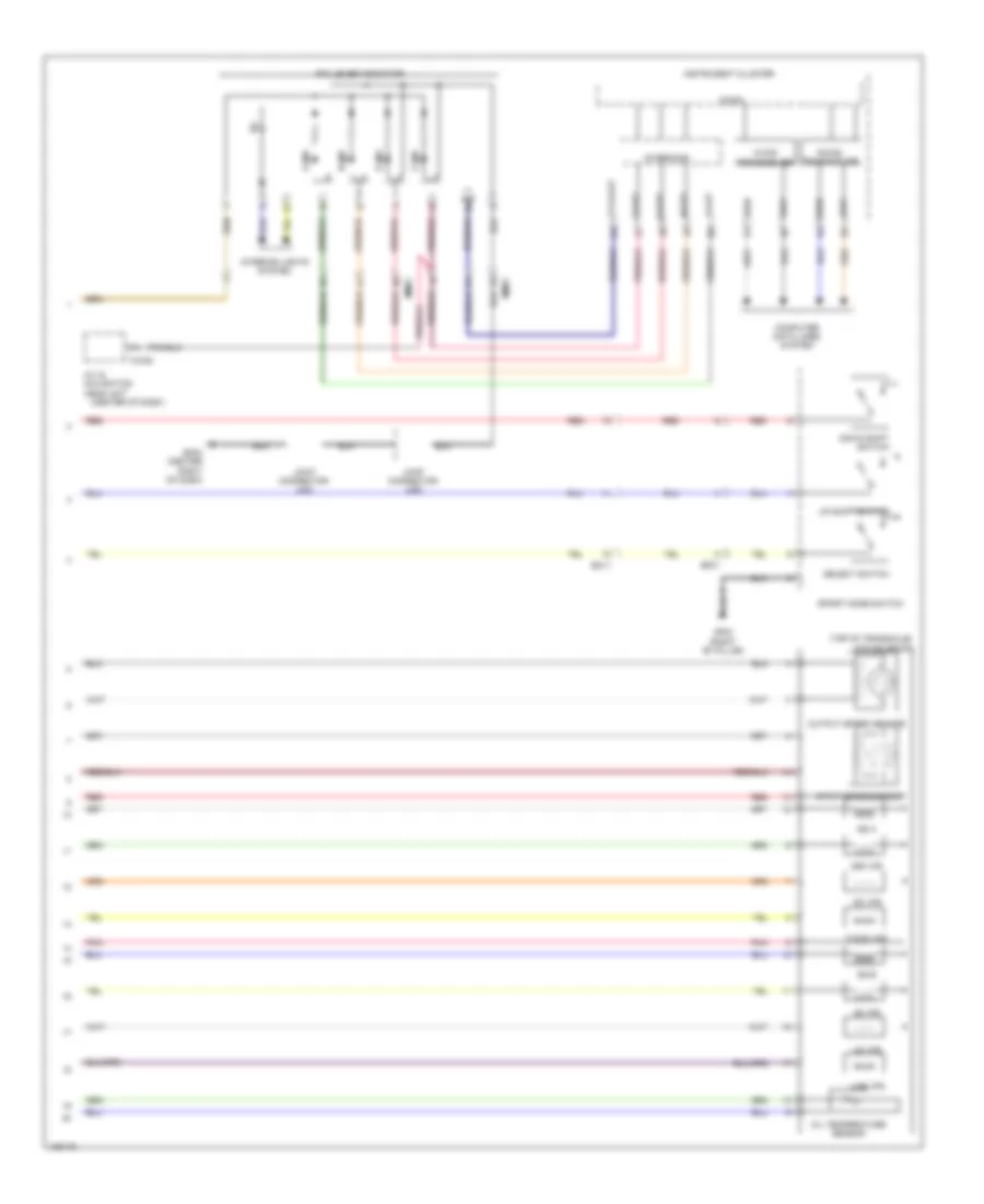 Transmission Wiring Diagram Hybrid 2 of 2 for Hyundai Sonata Hybrid 2014