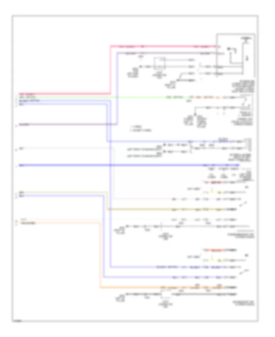 Immobilizer Wiring Diagram with Smart Key System 2 of 2 for Hyundai Sonata Hybrid 2014