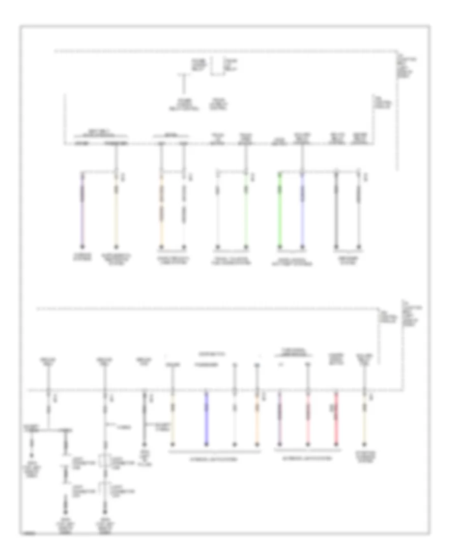 IPS Control Module Wiring Diagram 2 of 2 for Hyundai Sonata Hybrid 2014