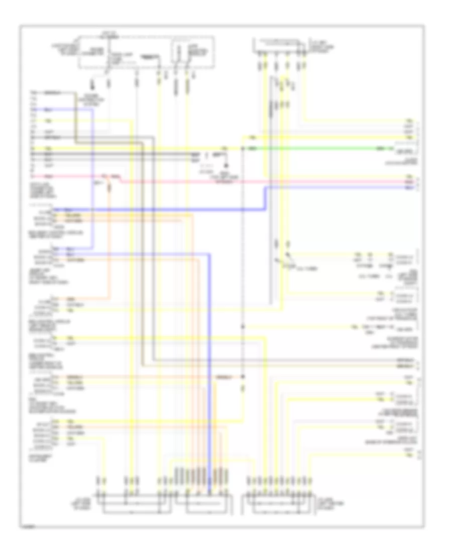 Computer Data Lines Wiring Diagram Except Hybrid 1 of 3 for Hyundai Sonata Hybrid 2014
