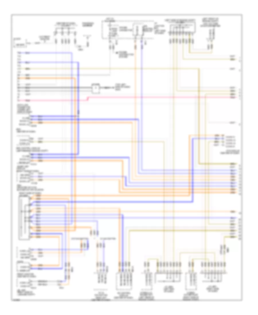 Computer Data Lines Wiring Diagram Hybrid 1 of 2 for Hyundai Sonata Hybrid 2014