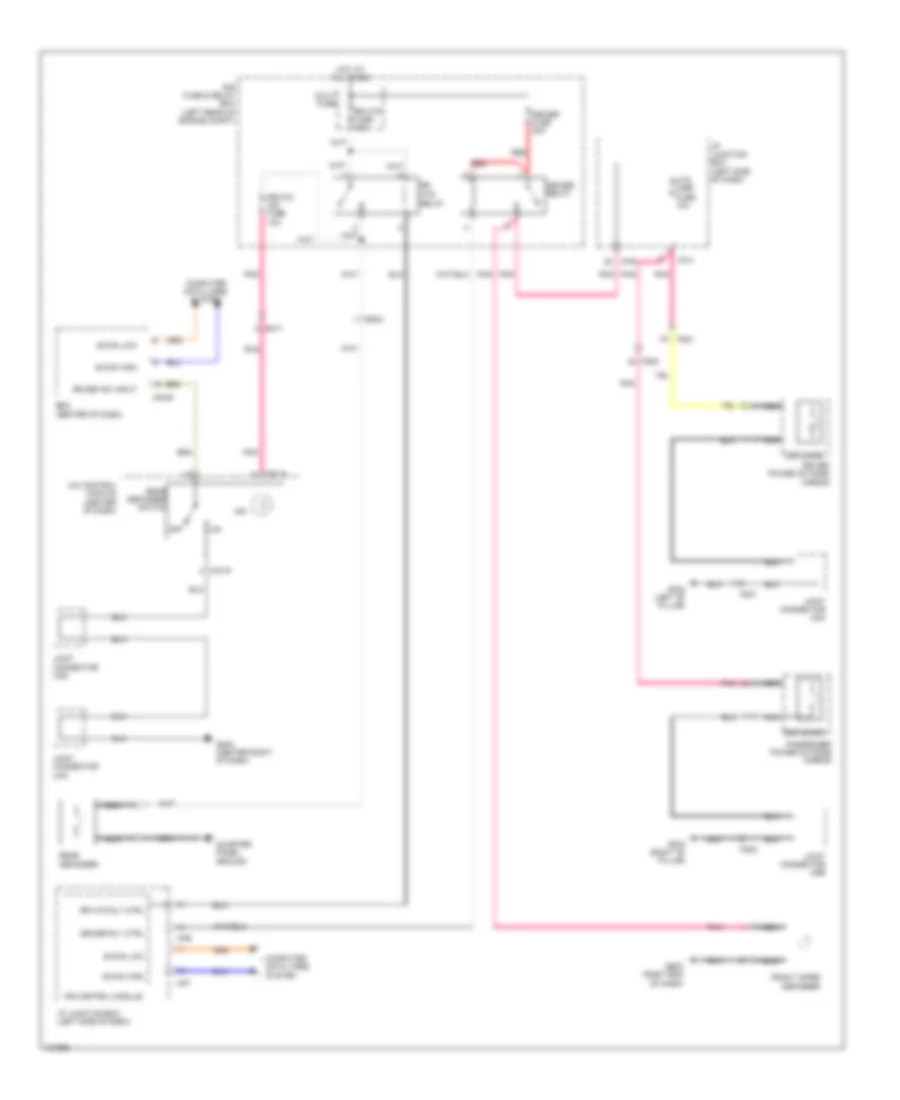 Defoggers Wiring Diagram Hybrid for Hyundai Sonata Hybrid 2014