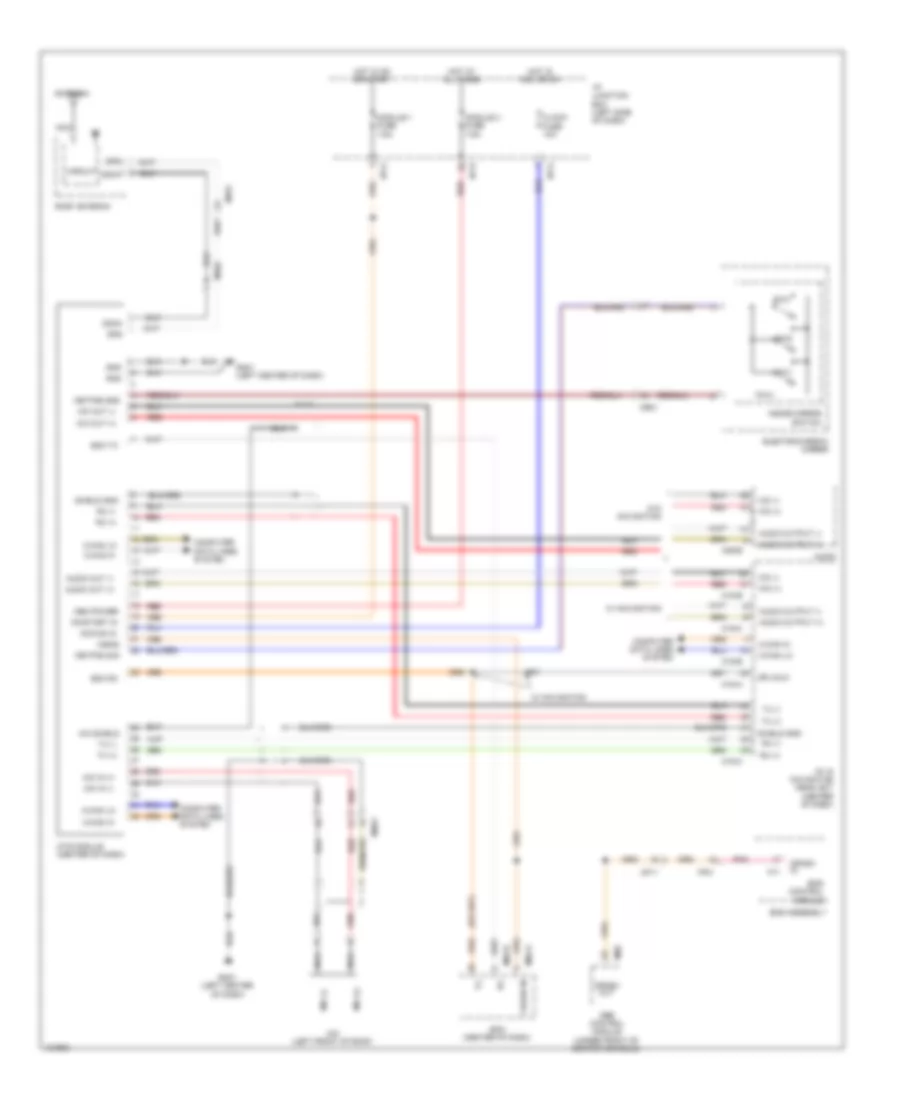 Mobile Telematic System Wiring Diagram Hybrid for Hyundai Sonata Hybrid 2014