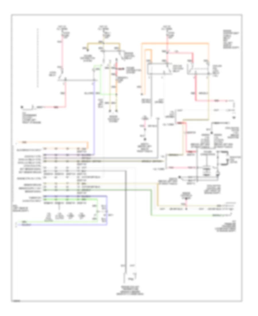 Manual A C Wiring Diagram 2 of 2 for Hyundai Veloster 2014