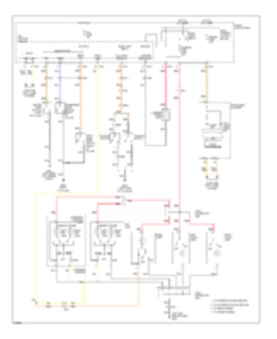 Courtesy Lamps Wiring Diagram for Hyundai Veloster 2014