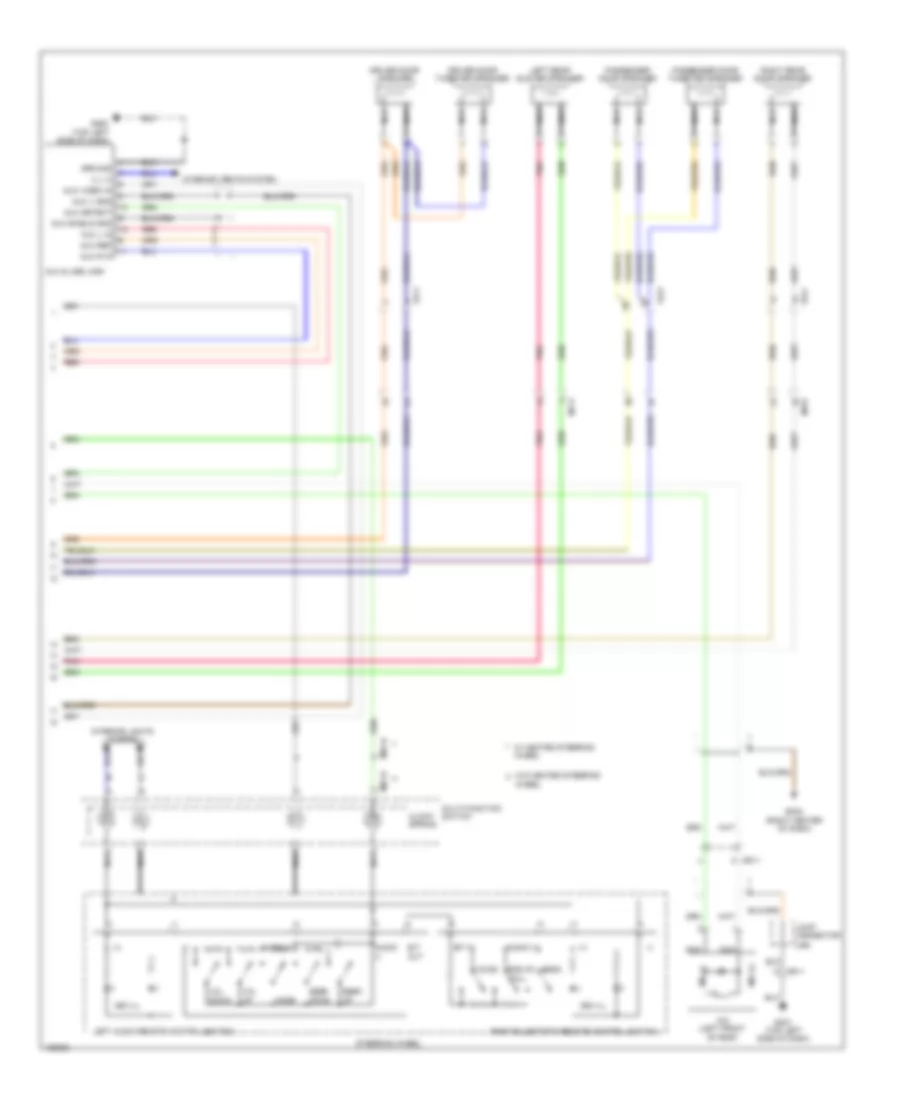 Radio Wiring Diagram without Amplifier 2 of 2 for Hyundai Veloster Turbo R Spec 2014