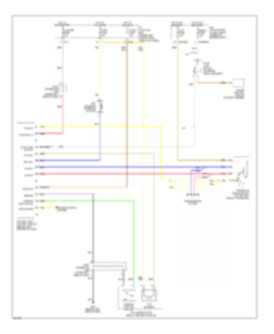 Shift Interlock Wiring Diagram for Hyundai Elantra SE 2010