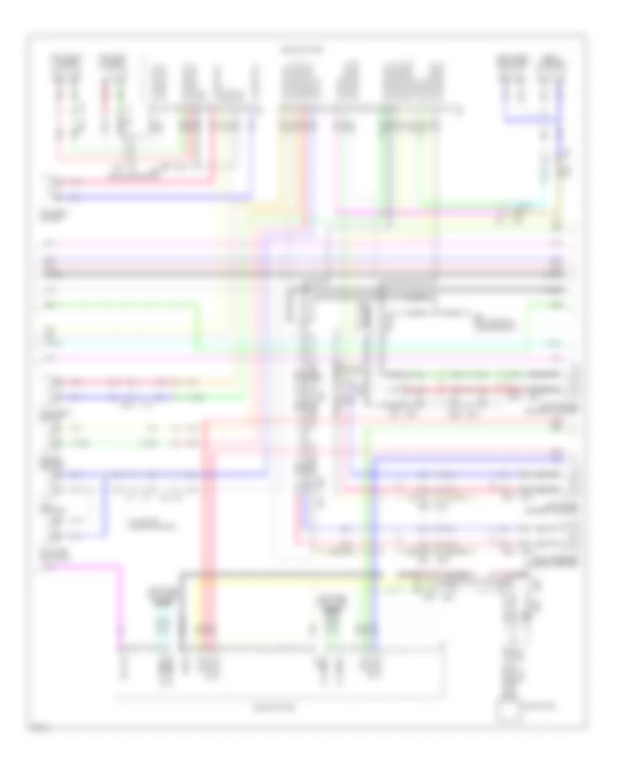Bose Radio Wiring Diagram, Convertible without Navigation (3 of 4) for Infiniti G37 IPL 2011