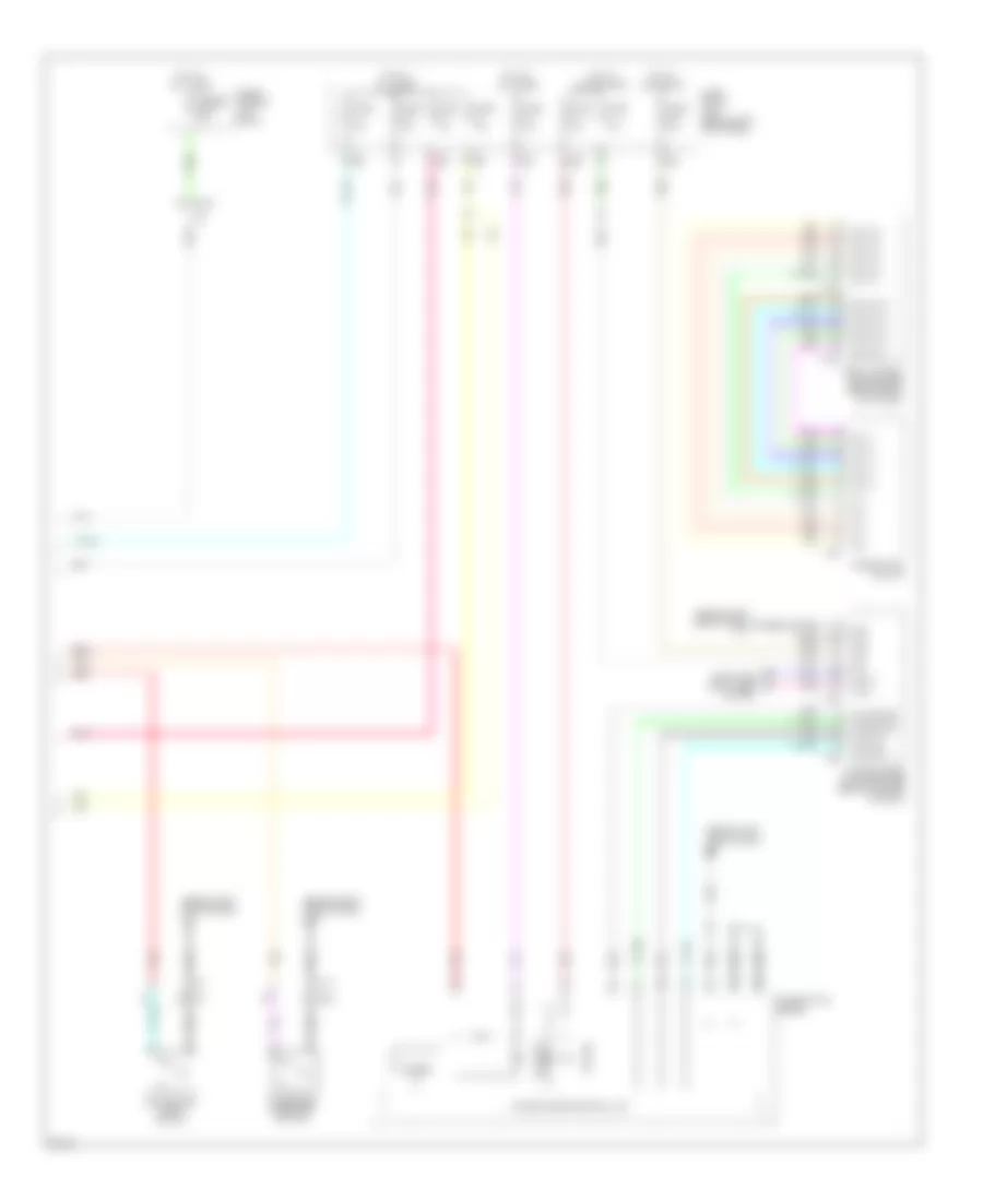 Anti-theft Wiring Diagram, Convertible (4 of 4) for Infiniti G37 IPL 2011