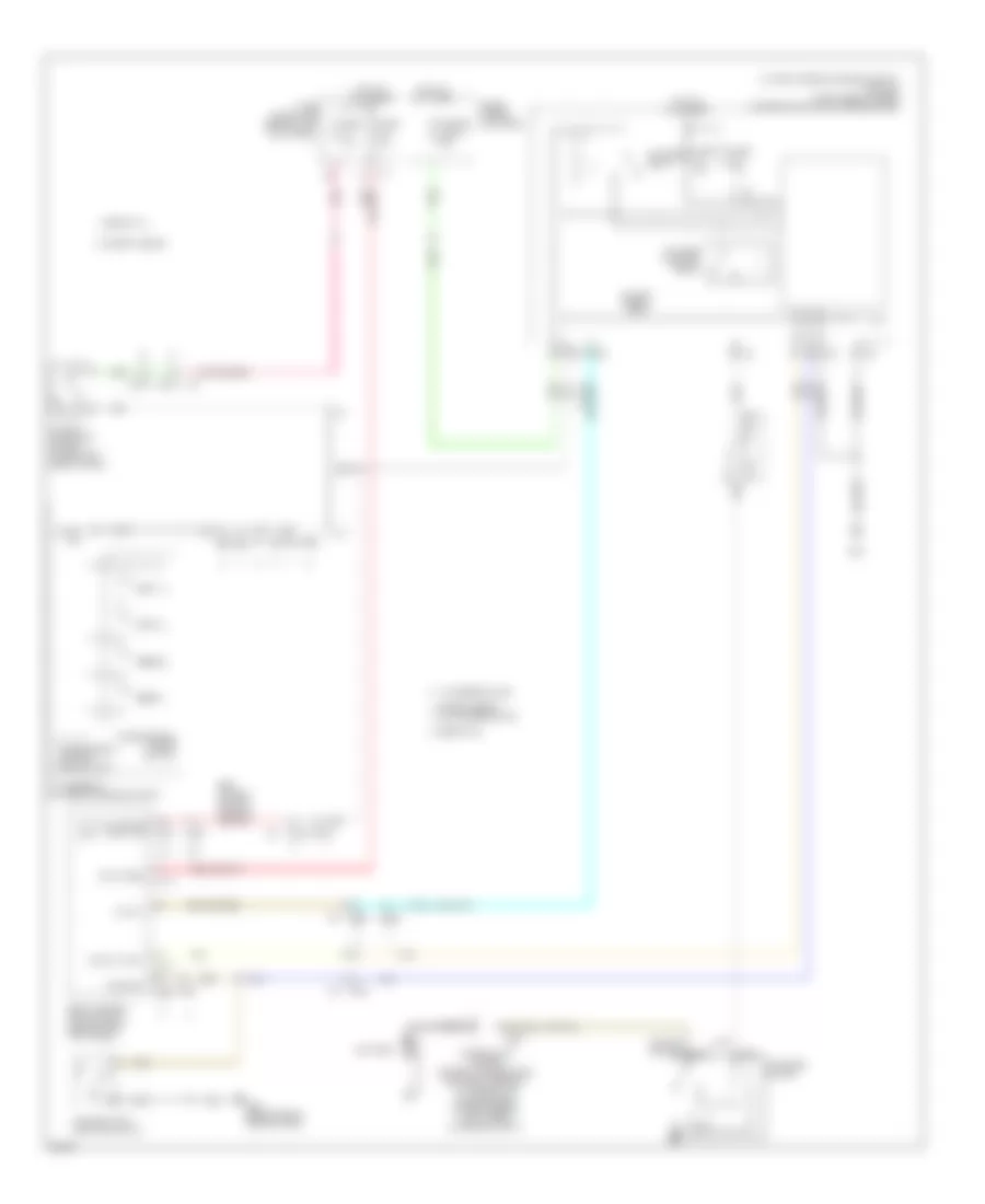 Starting Wiring Diagram for Infiniti G37 Journey 2011