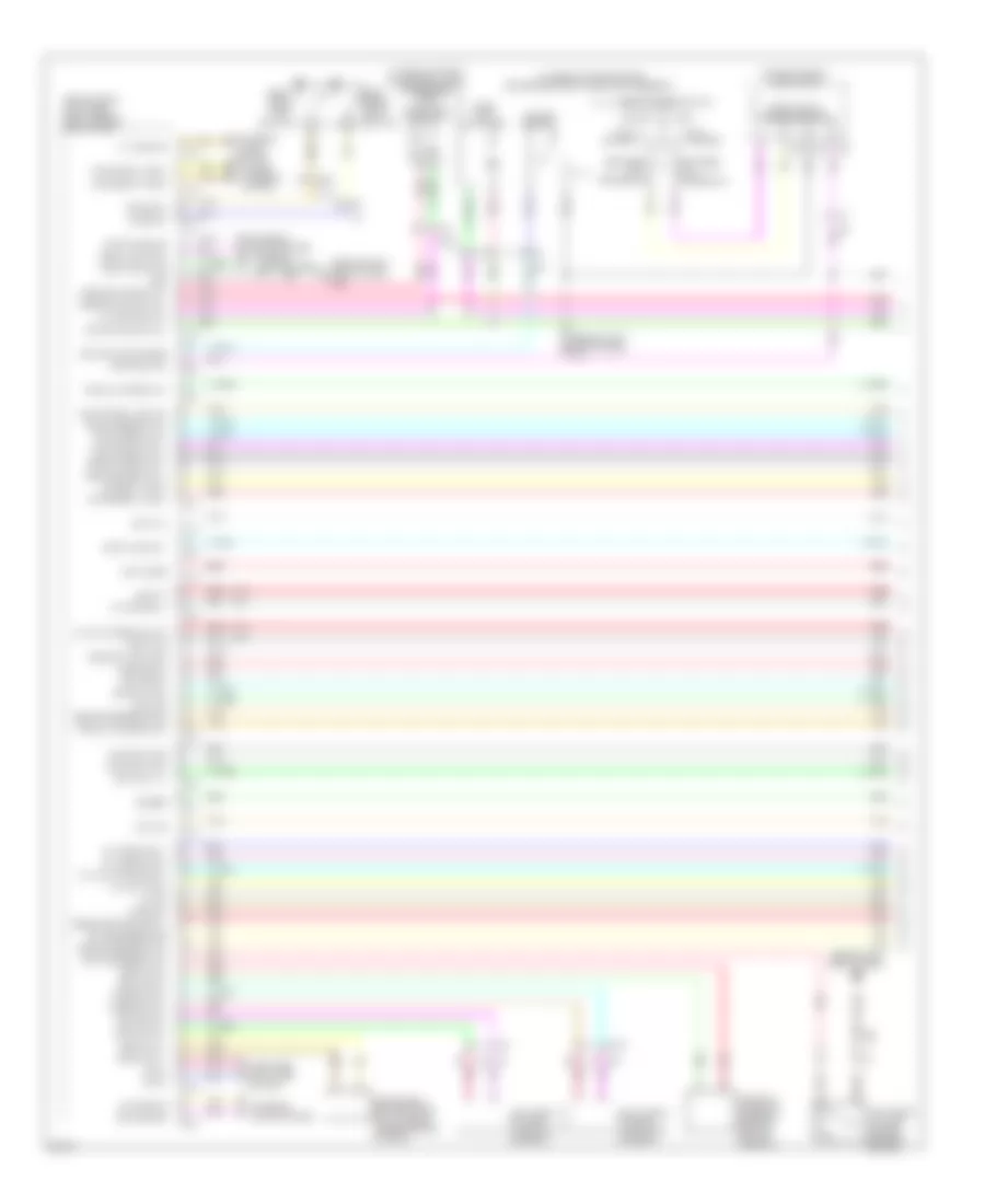 Anti theft Wiring Diagram Sedan 1 of 4 for Infiniti G37 Journey 2011