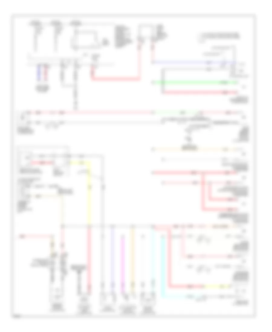 Instrument Illumination Wiring Diagram, Convertible (2 of 2) for Infiniti G37 Journey 2011
