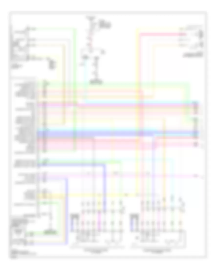 Memory Systems Wiring Diagram, Coupe (1 of 3) for Infiniti G37 Journey 2011