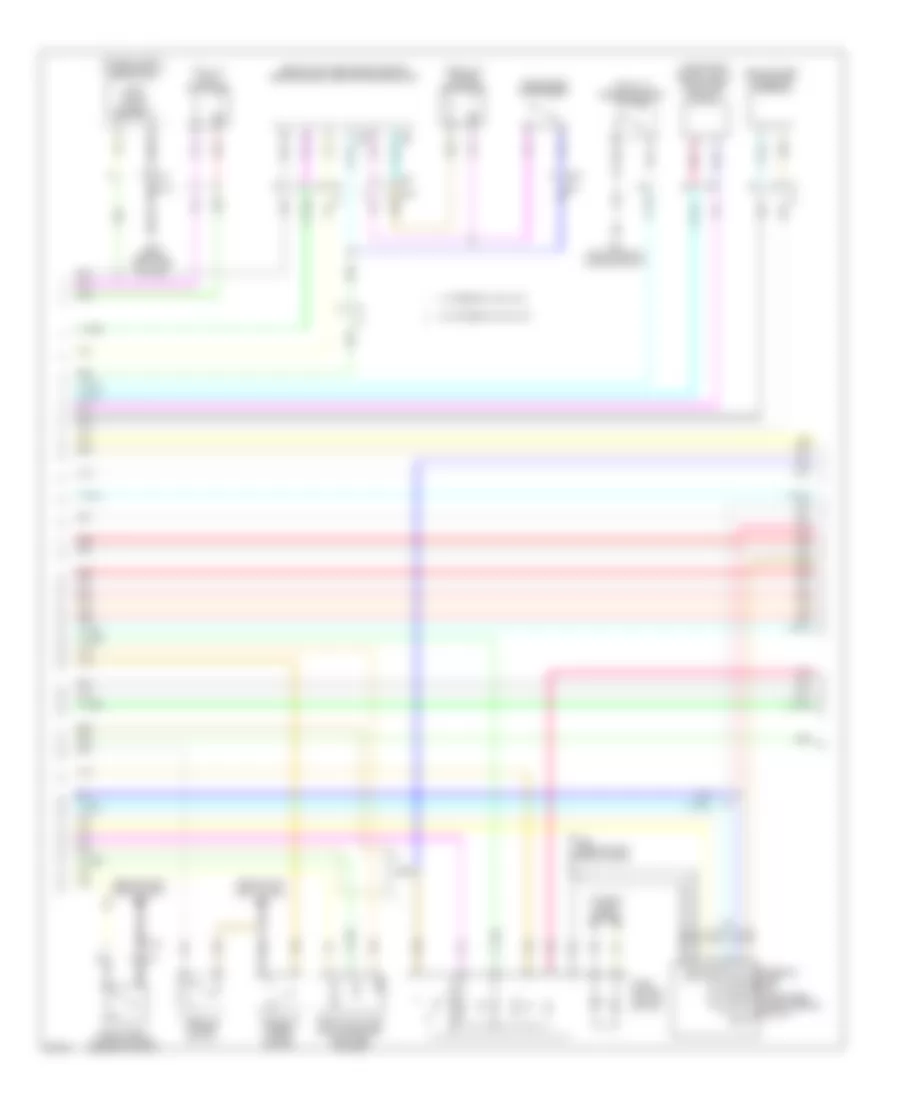 Power Door Locks Wiring Diagram, Convertible (2 of 4) for Infiniti G37 Journey 2011
