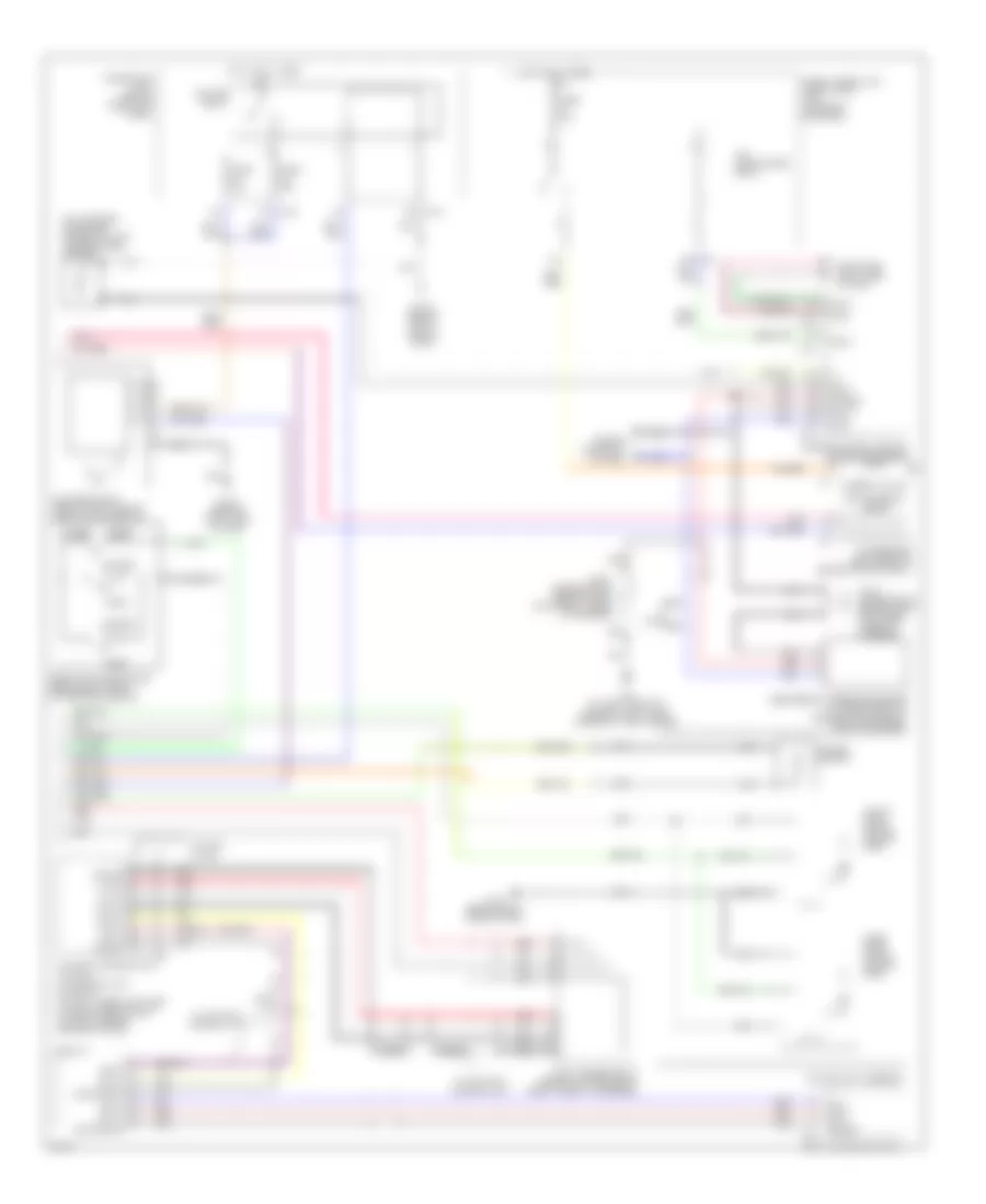 Automatic A C Wiring Diagram 2 of 2 for Infiniti Q45 2004