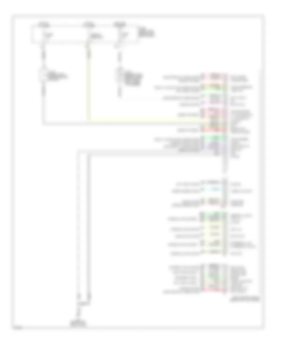 Body Control Modules Wiring Diagram 2 of 2 for Infiniti Q45 2004