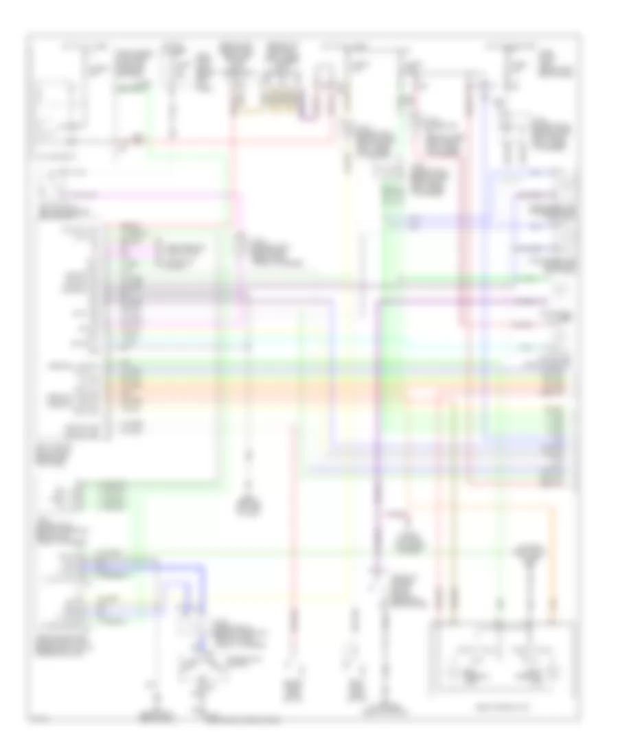 Courtesy Lamps Wiring Diagram 1 of 2 for Infiniti Q45 2004