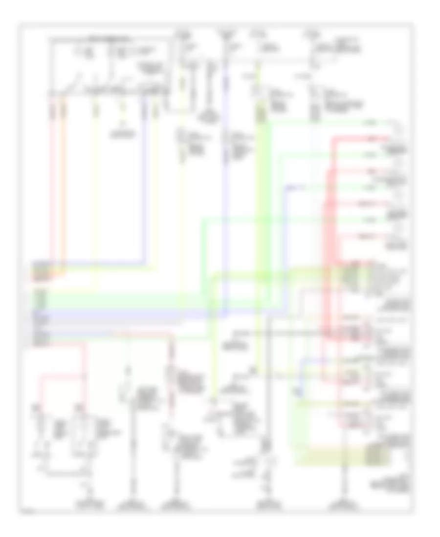 Courtesy Lamps Wiring Diagram 2 of 2 for Infiniti Q45 2004