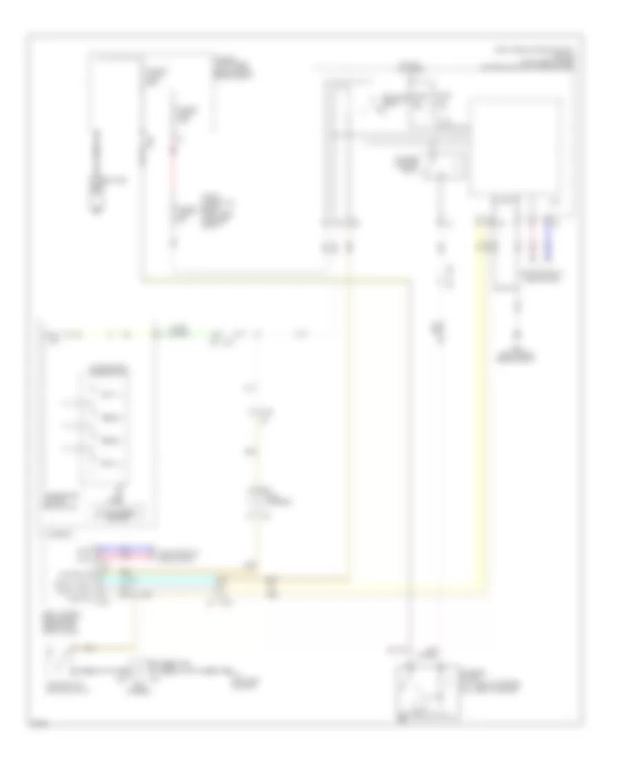 Starting Wiring Diagram for Infiniti M56 2011