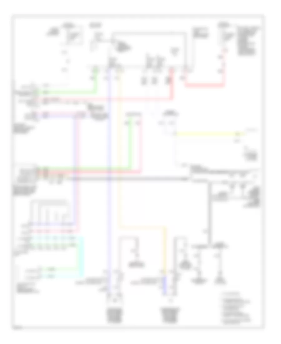 Defoggers Wiring Diagram for Infiniti G37 IPL 2013