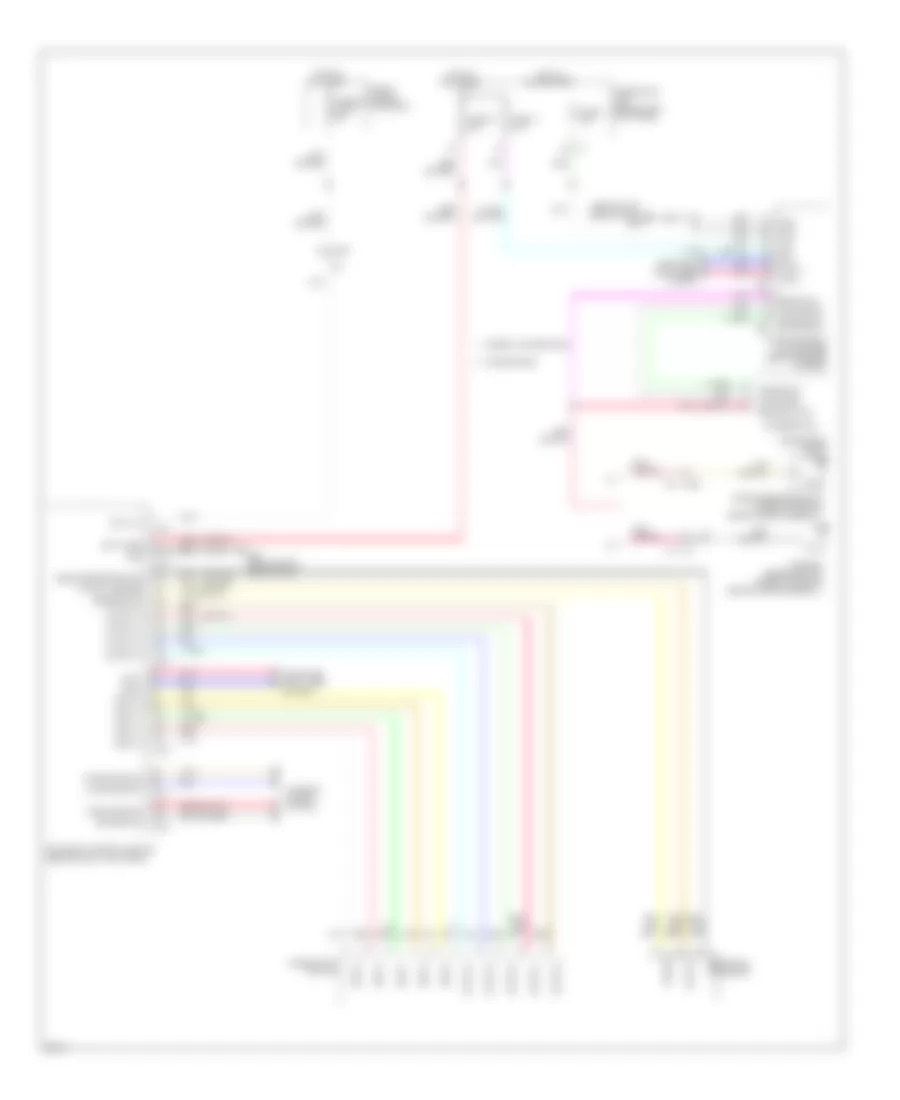 Headlights Wiring Diagram 1 of 2 for Infiniti G37 IPL 2013