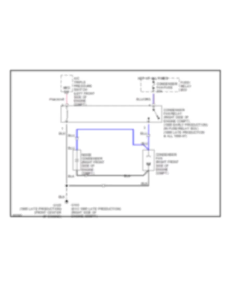 3 2L Cooling Fan Wiring Diagram for Isuzu Rodeo S 1996