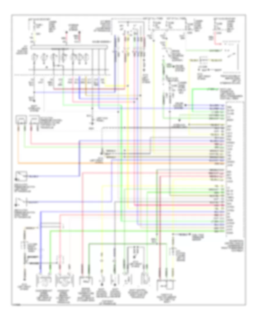 A T Wiring Diagram for Isuzu Oasis S 1998