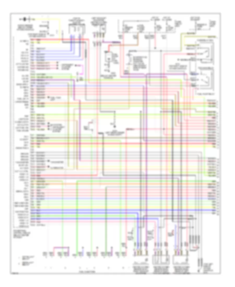 3 2L Engine Performance Wiring Diagrams 1 of 4 for Isuzu Rodeo S 1998