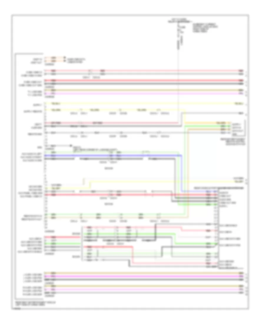 Rear Seat Entertainment Wiring Diagram 1 of 3 for Land Rover Range Rover 2013