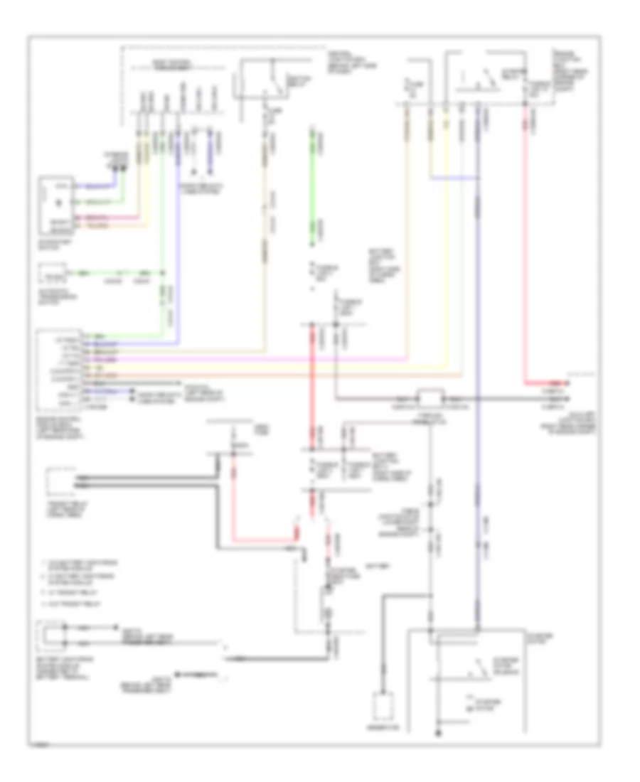 Starting Wiring Diagram for Land Rover Range Rover 2013