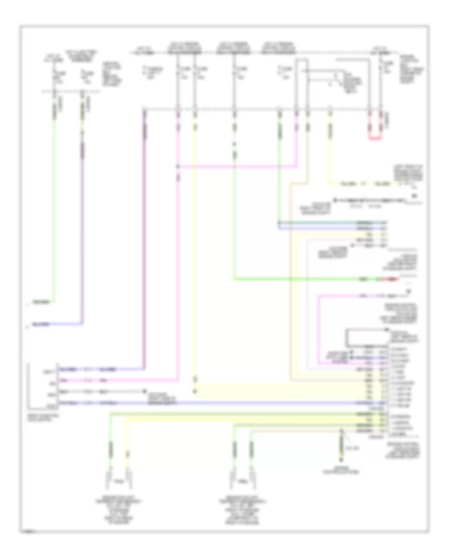 Automatic A C Wiring Diagram 5 of 5 for Land Rover Range Rover 2013