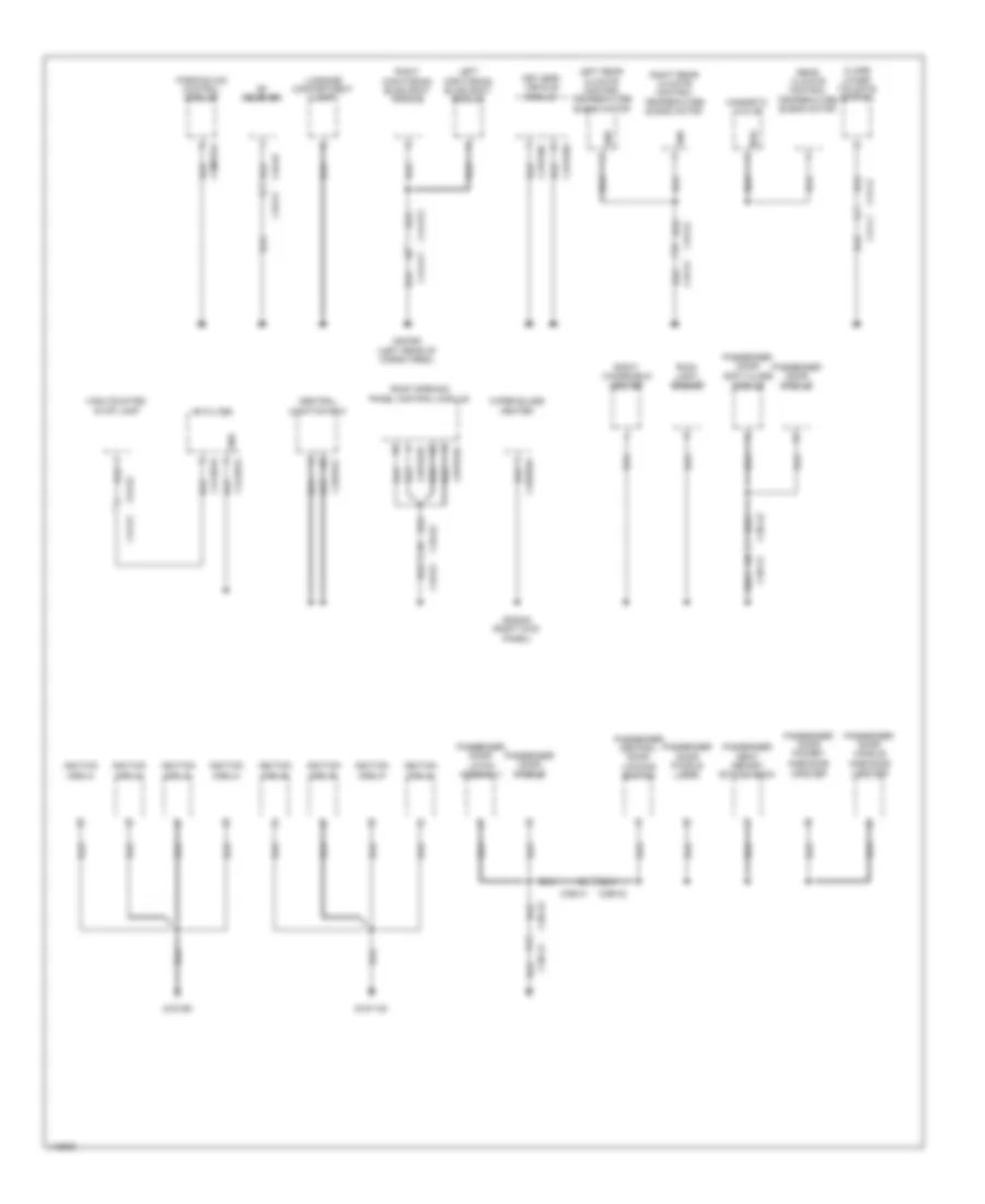 Ground Distribution Wiring Diagram 3 of 7 for Land Rover Range Rover 2013