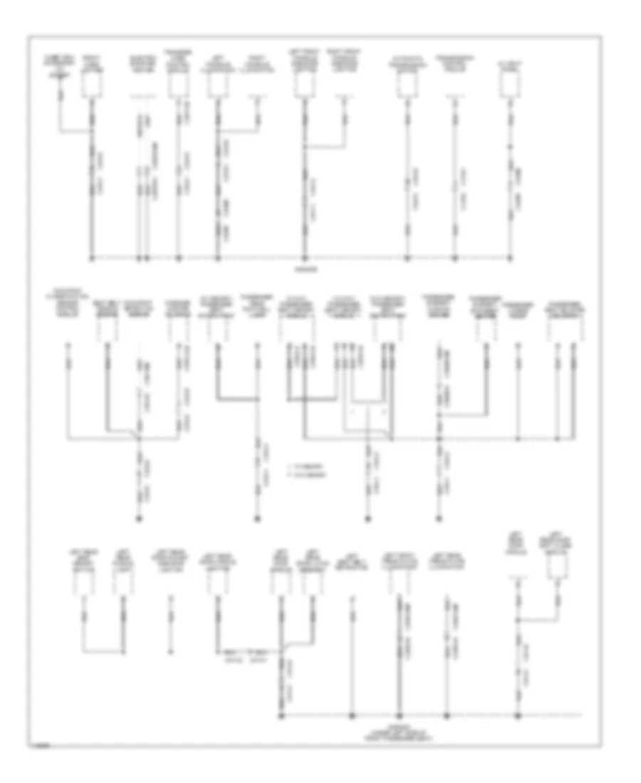 Ground Distribution Wiring Diagram 6 of 7 for Land Rover Range Rover 2013