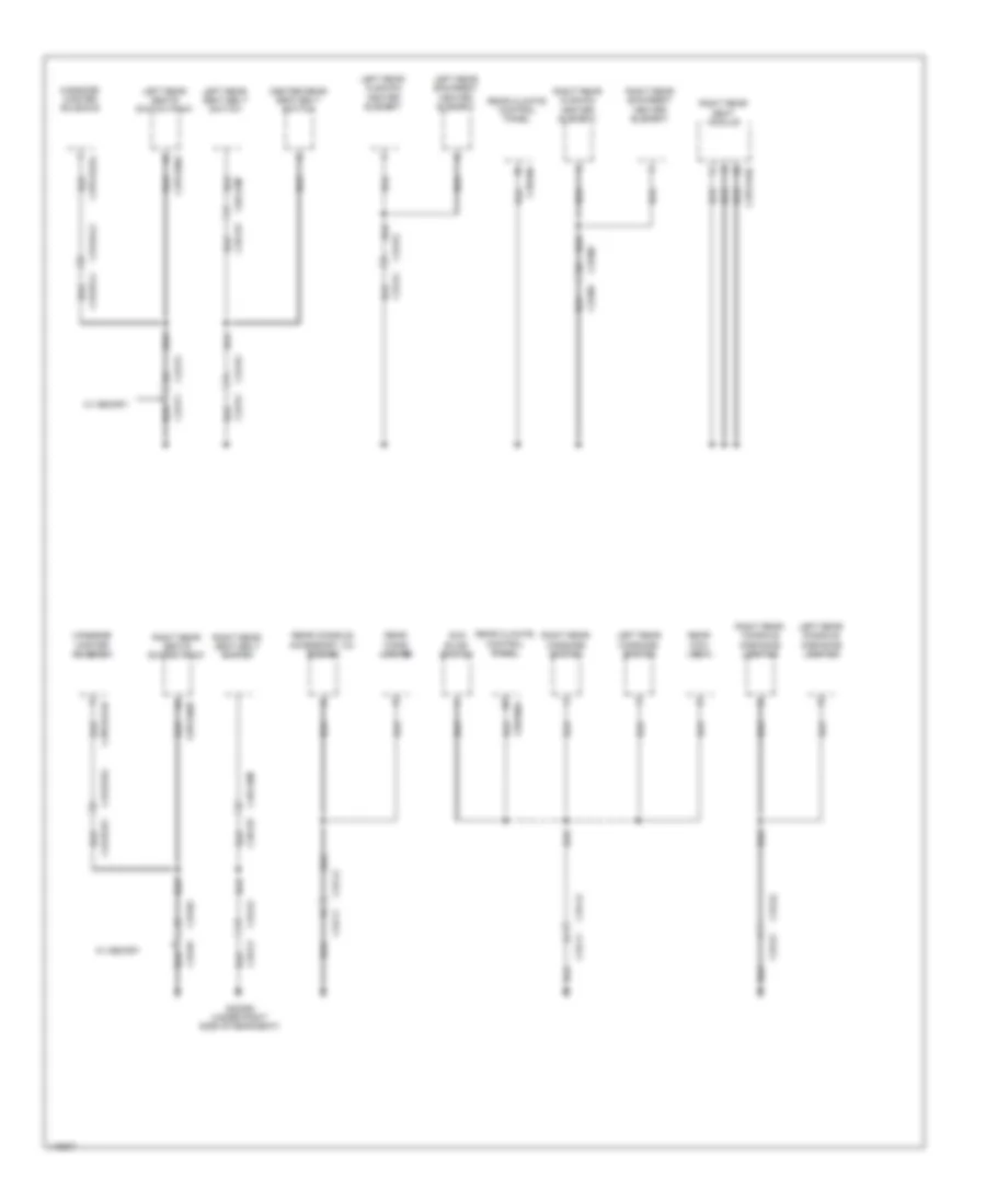 Ground Distribution Wiring Diagram 7 of 7 for Land Rover Range Rover 2013
