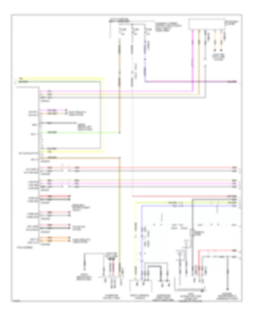 Navigation Wiring Diagram 19 Speaker System 4 of 5 for Land Rover Range Rover 2013
