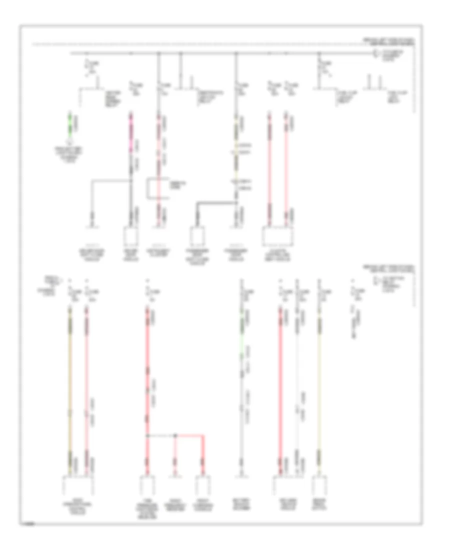 Power Distribution Wiring Diagram 3 of 9 for Land Rover Range Rover 2013