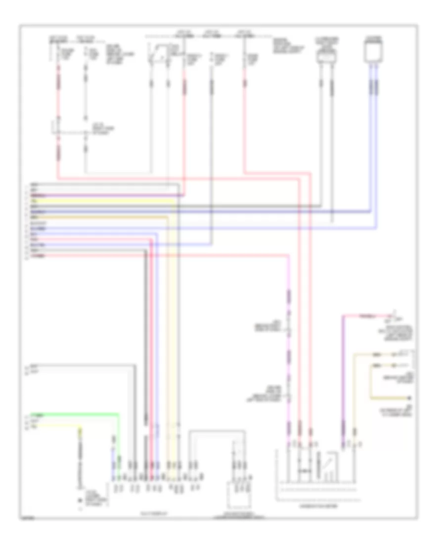 Radio Wiring Diagram with Navigation 3 of 3 for Lexus GX 470 2007