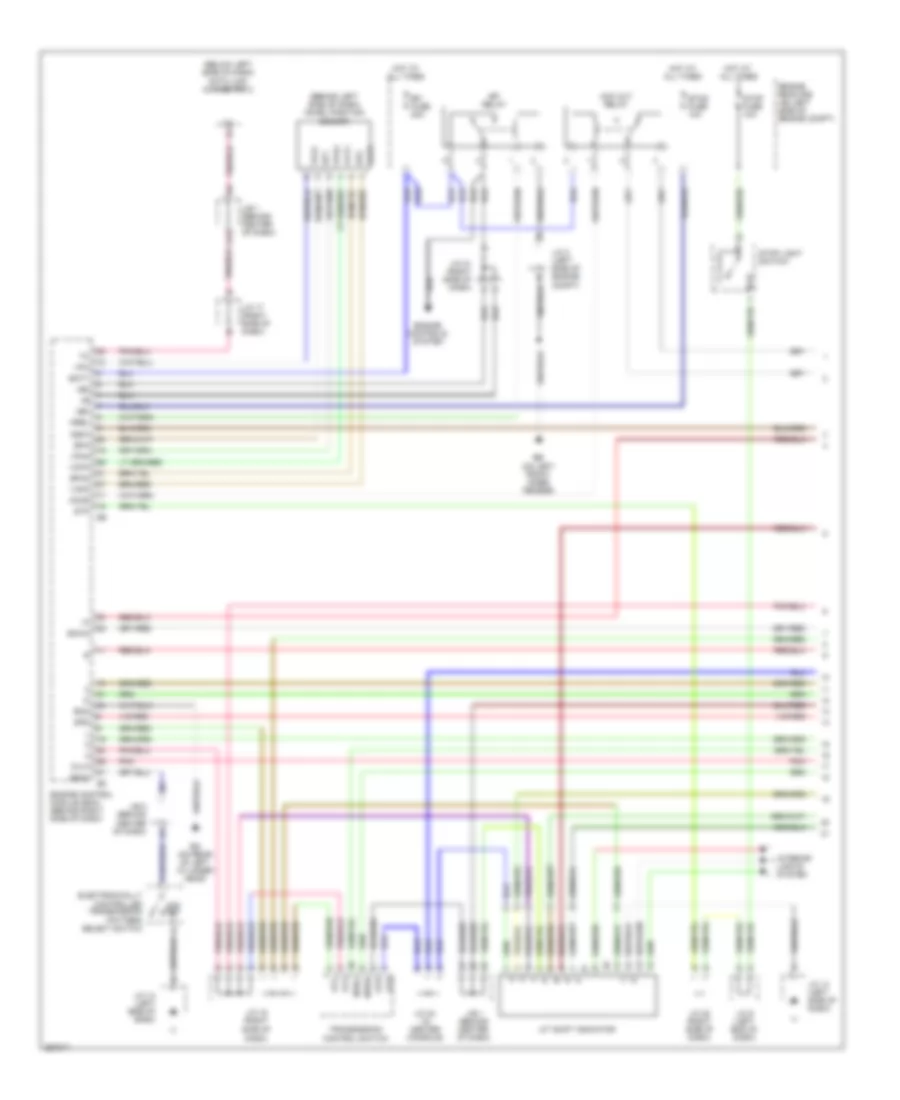 A T Wiring Diagram 1 of 3 for Lexus GX 470 2007