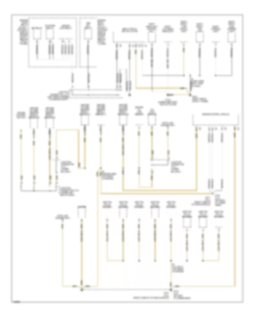 Ground Distribution Wiring Diagram 1 of 4 for Lexus GS 300 1998
