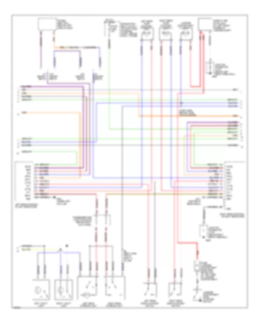 Courtesy Lamps Wiring Diagram 2 of 3 for Lexus GS 300 1998