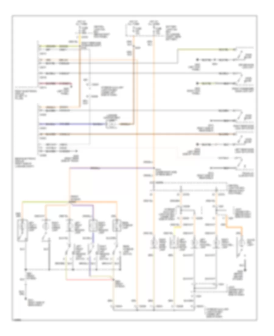 Courtesy Lamps Wiring Diagram for Lincoln LS 2000