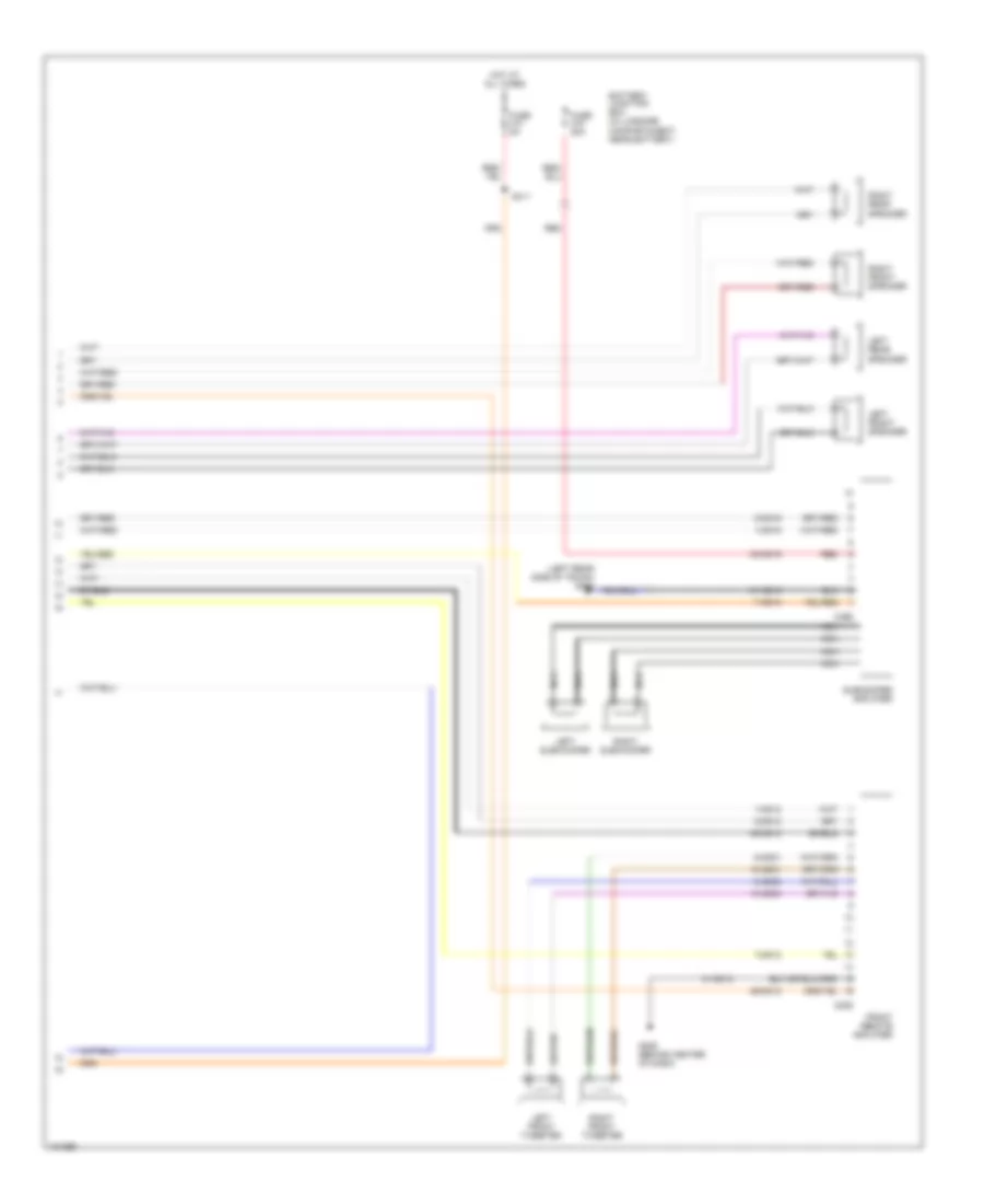 Radio Wiring Diagram 2 of 2 for Lincoln LS 2000