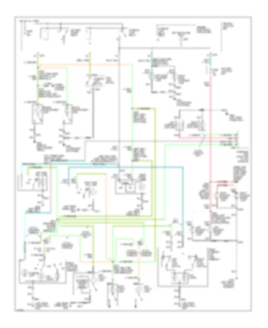 Courtesy Lamps Wiring Diagram for Lincoln Navigator 2000