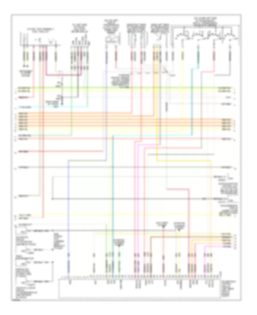 Engine Performance Wiring Diagram 2 of 4 for Lincoln Town Car Executive 2006