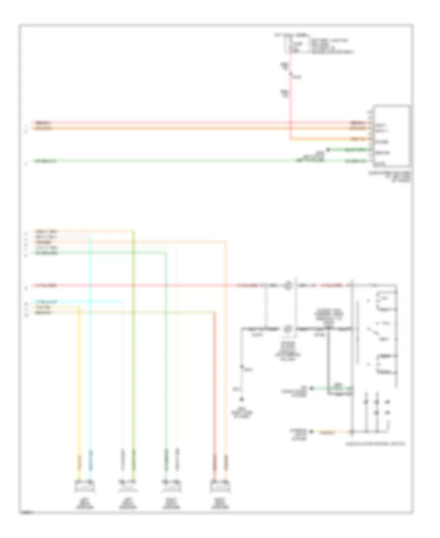 Radio Wiring Diagram without Navigation 2 of 2 for Lincoln Town Car Executive 2006
