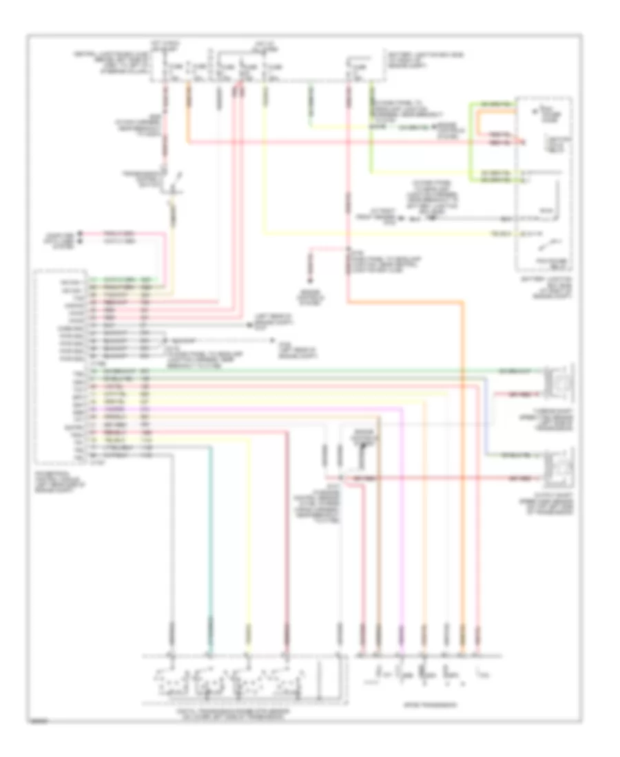 A T Wiring Diagram for Lincoln Town Car Executive 2007